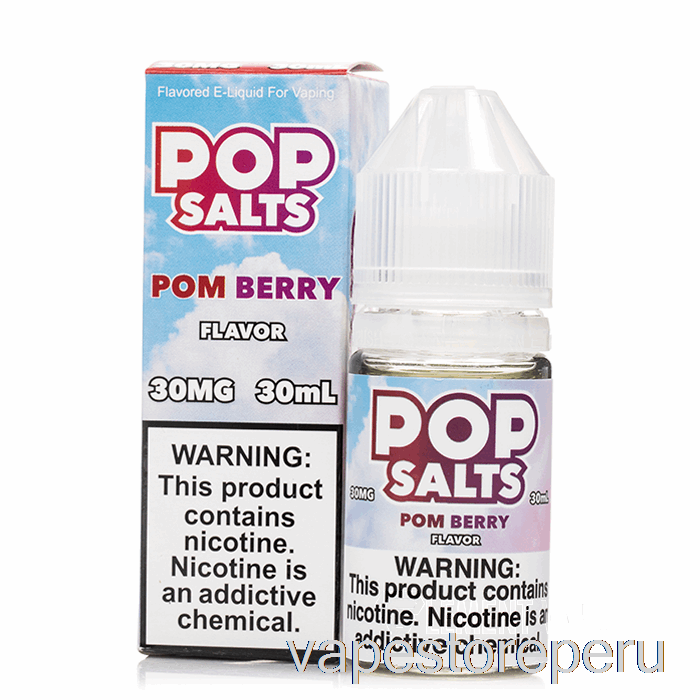 Vape Recargable Pom Berry - Sales Pop - 30ml 50mg